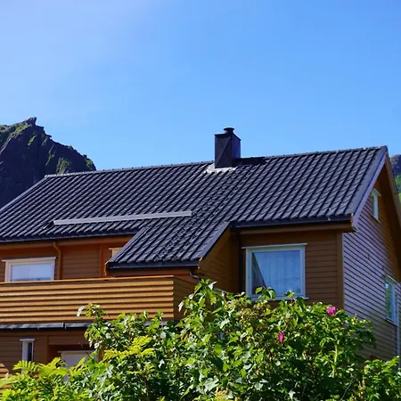 Dağ evi Nonstinden View Lofoten *