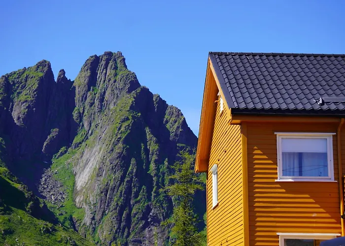 Dağ evi Nonstinden View Lofoten